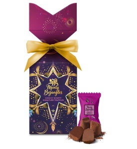 Cutie cu trufe din ciocolata Monty Bojangles Choccy Scoffy Tall Gift 130g - Img 3