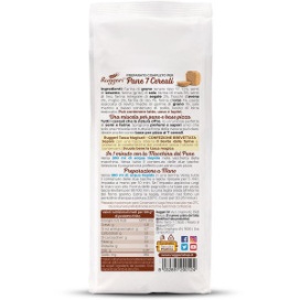 Faina cu 7 cereale si fermenti lactici vii pentru paine de casa Ruggeri 500g - Img 2