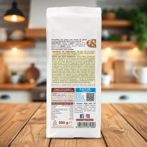 Faina preparat complet pentru pizza cu fermenti lactici vii, Ruggeri 500g - Img 3