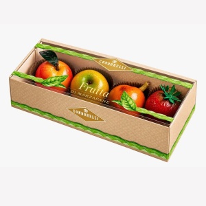 Fructe din martipan lucrate manual, Condorelli 200g