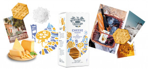 Mediterranean Crackers Cu Brânză Gouda și Sare, 100g - Img 2