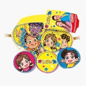 Monede de ciocolata cu lapte, fara gluten, Dolfin 45g