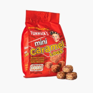 Napolitane TUNNOCK'S cu caramel si cocos 150 g
