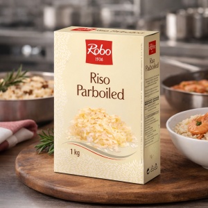 Orez Parboiled Ribe ambalat vacuum, Riso Robo1 kg - Img 2