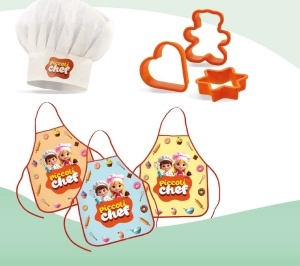 Ou de ciocolata, Piccoli Chef, cu surprize, fara gluten, Dolfin 220g - Img 2