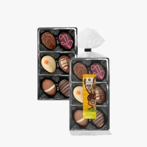 Oua de ciocolata asortate Peters 110g