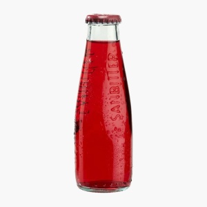 Pachet bautura carbogazoasa, SANBITTER ROSSO (8x100ml) - Img 2