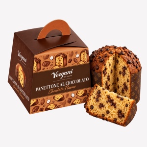 Panettone fara gluten cu ciocolata, Vergani 600g
