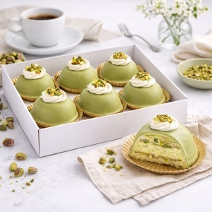 Prajitura de fistic si glazura de fistic, Effepi 6 buc x 100g - Img 2