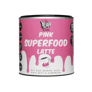 Pudra Lattemix 100% naturala Pink Superfood Latte Yeah 250g - Img 2