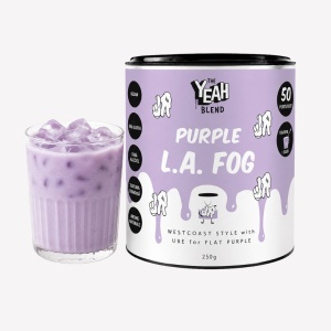 Pudra Lattemix 100% naturala Purple L.A. FOG Superfood Yeah 250g
