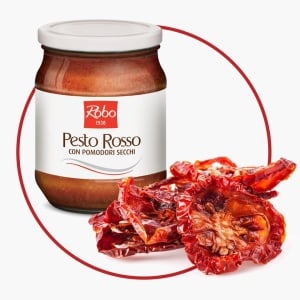 Sos Pesto cu rosii uscate Robo 500 g - Img 1