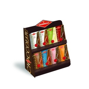 Tableta de ciocolată cu lapte, caramel sărat și alune, fara gluten, Condorelli 100g - Img 2