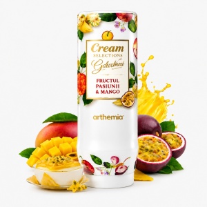Topping gourmet cu bucati de fructul pasiunii si mango fara gluten, Arthemia 800 g