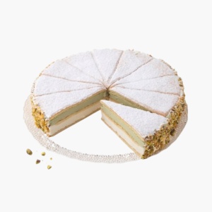 Tort cu crema de fistic si ricotta, fara gluten, Effepi 1300g