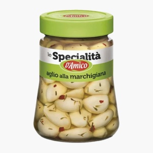 Usturoi murat in ulei de floarea soarelui D'Amico 280g