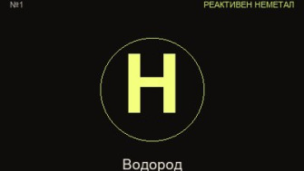 Водород (H) — химичен елемент №1