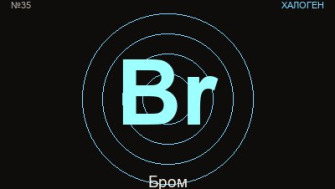 Бром (Br) — химичен елемент №35