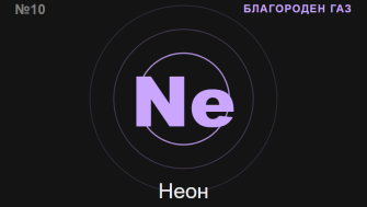 Неон (Ne) — химичен елемент №10