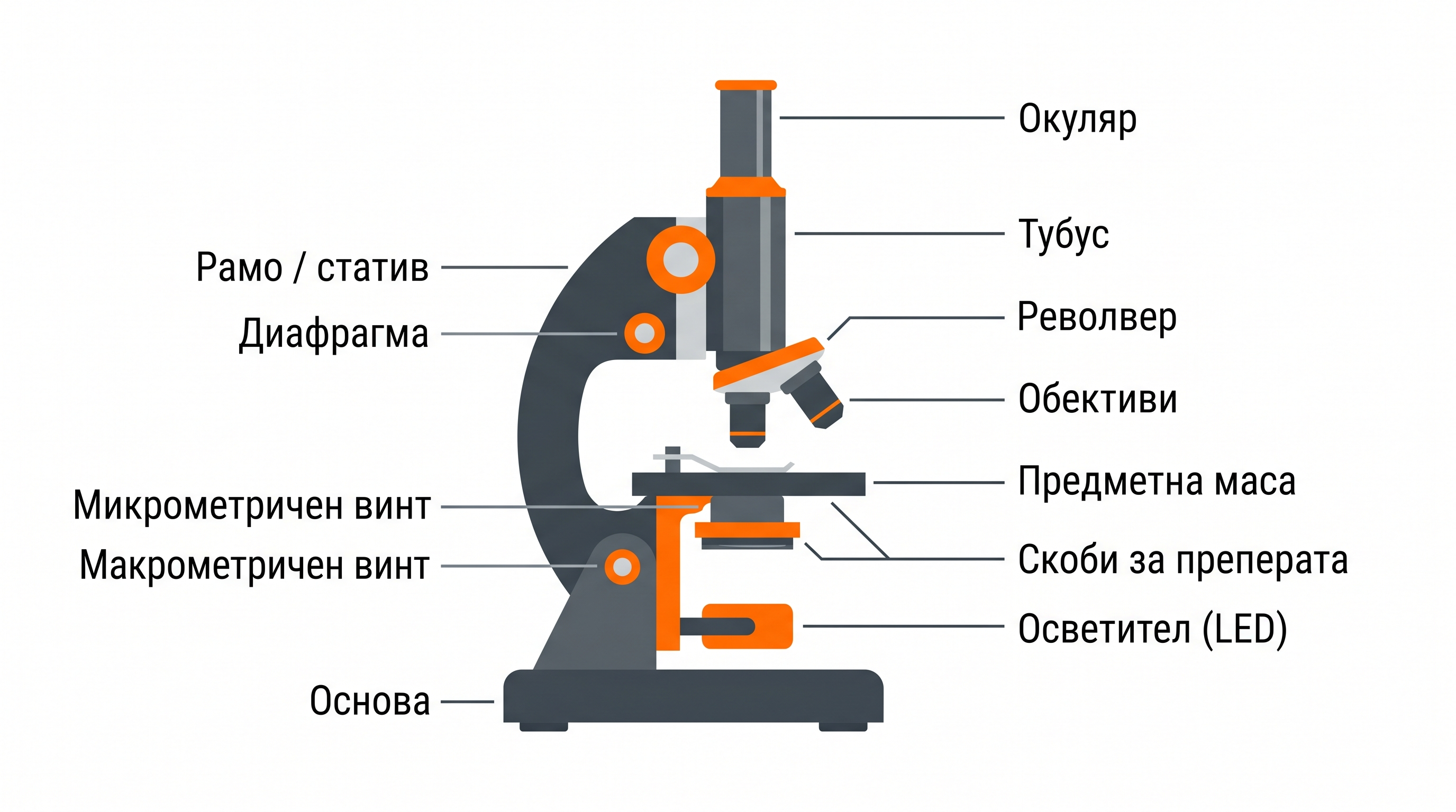 Устройство на Микроскоп