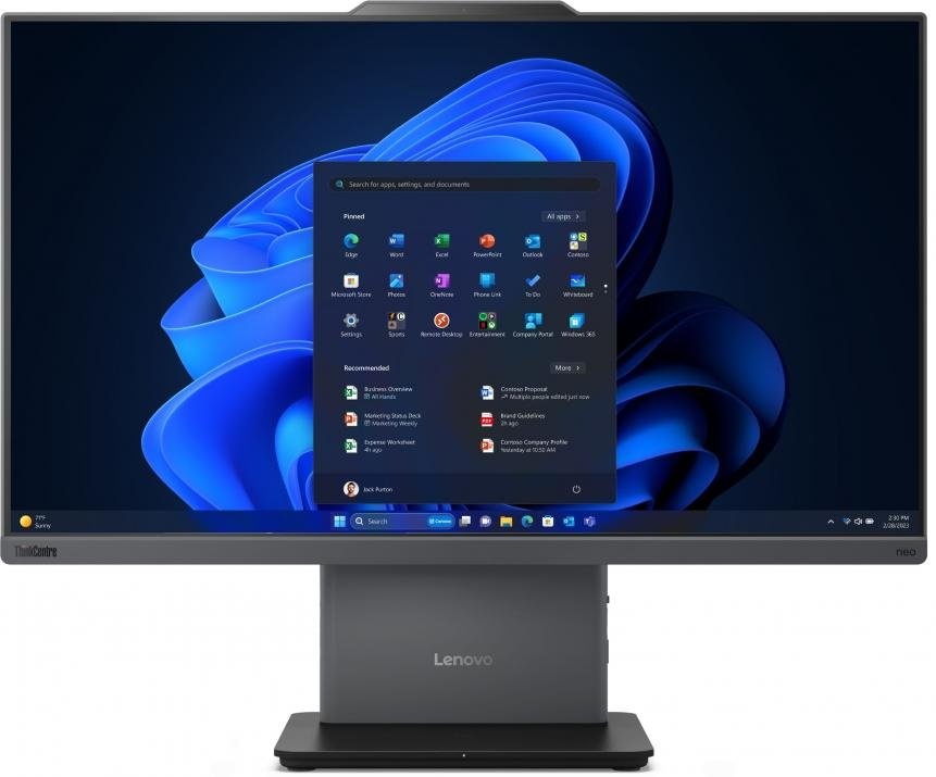 Настолен компютър Lenovo ThinkCentre Neo 50a, 23.8", i7, 16GB, 512GB SSD