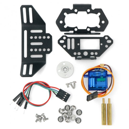 DFRobot micro:Maqueen Mechanic Push - булдозер със серво