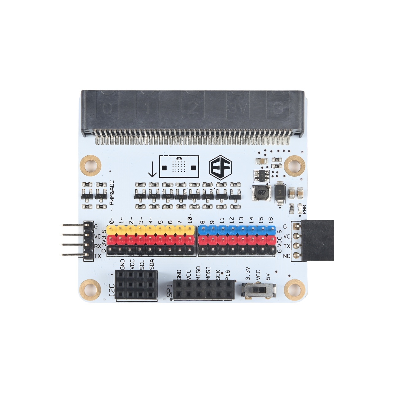 Octopus:bit - Breakout board за micro:bit