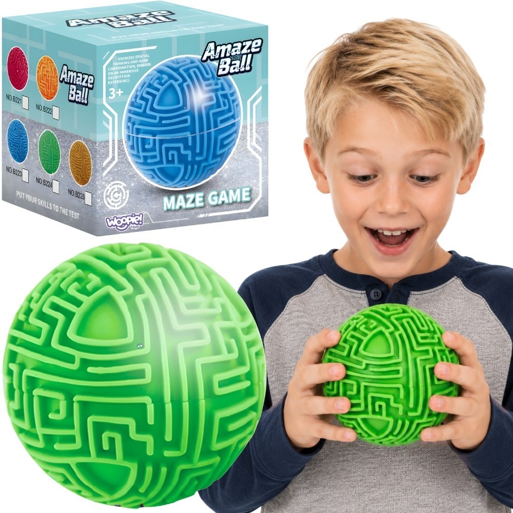 Топка лабиринт 3D - игра за сръчност, 10 см