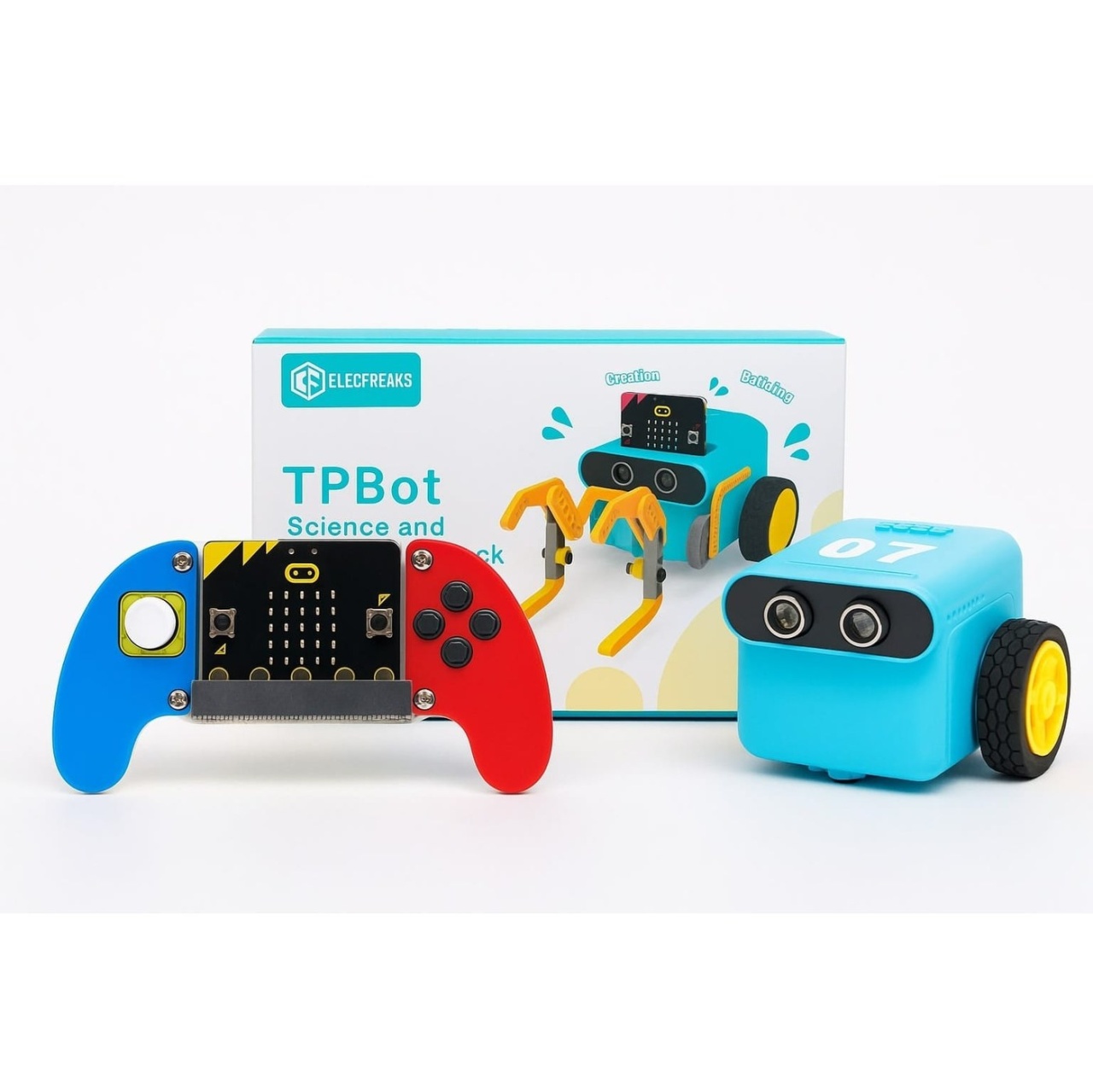BaSTEMball - робот за баскетбол и футбол с micro:bit