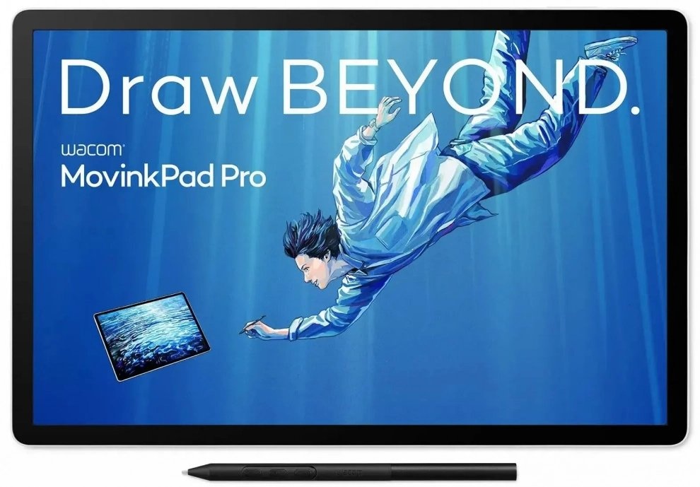 Графичен таблет Wacom Movink, 13.3", OLED, преносим