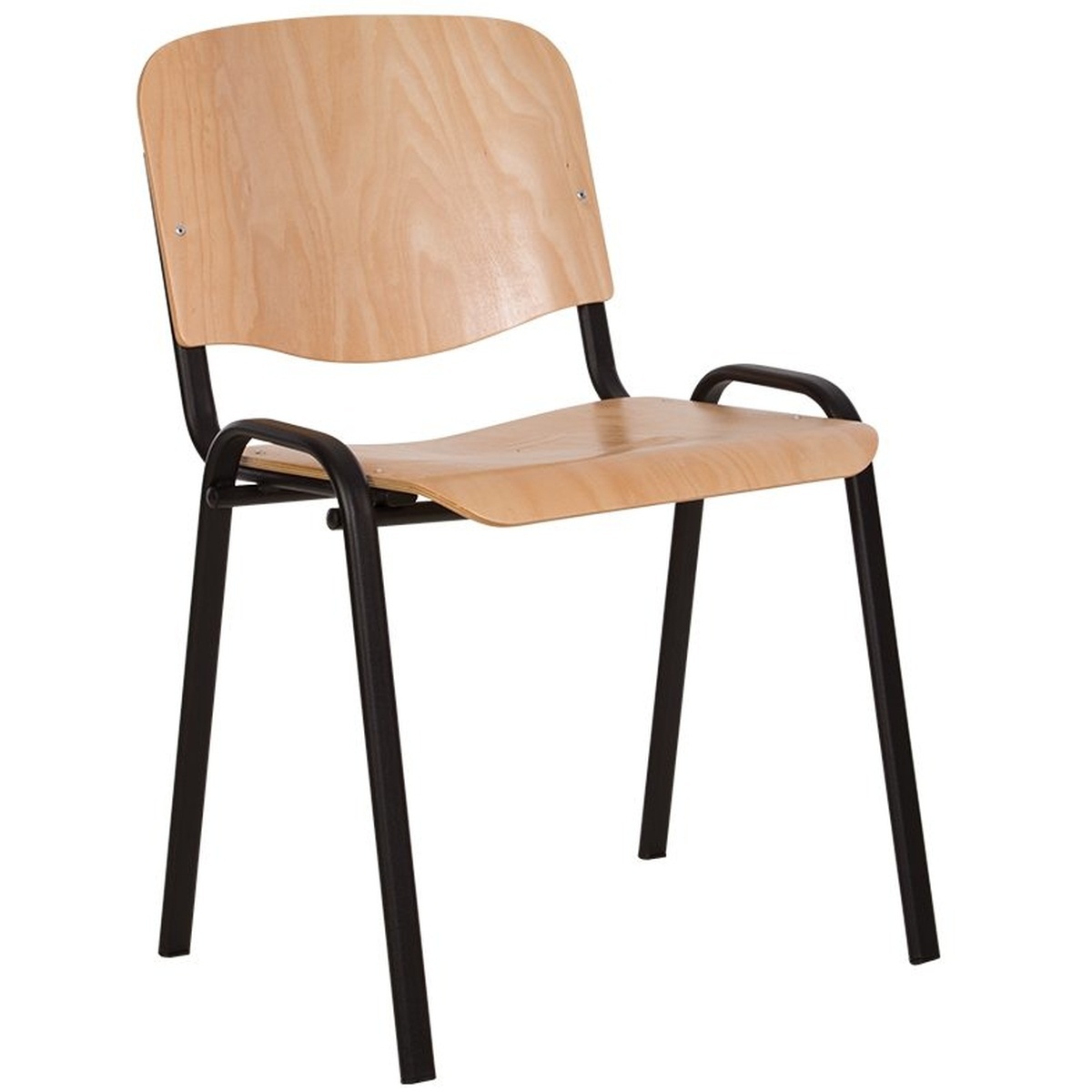 Конферентен стол Iso Wood Black - Училищни столове за столова