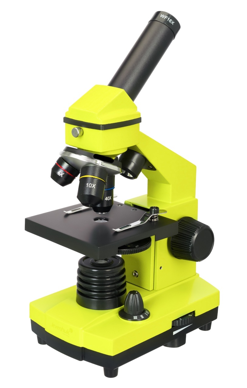 Микроскоп Rainbow 2L PLUS 64–640x (Лайм)