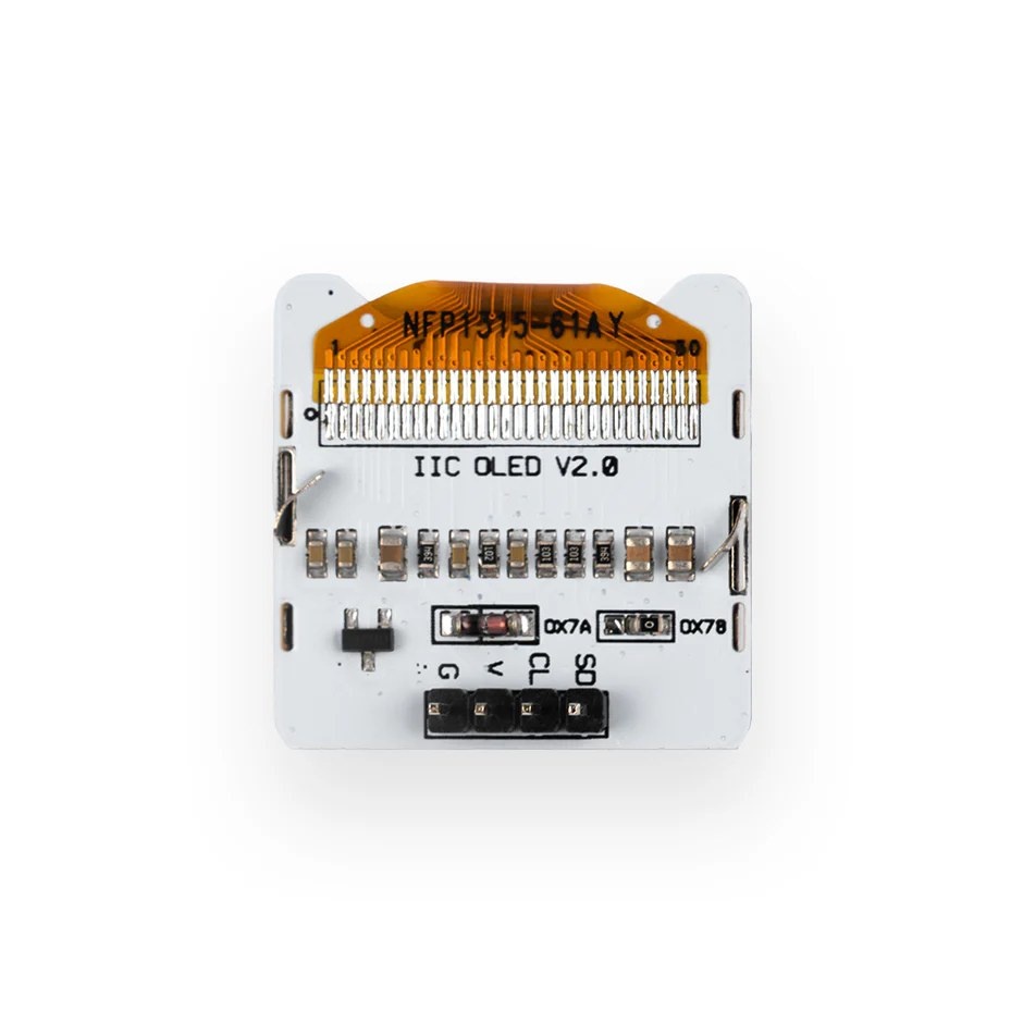 IIC OLED модул 0.96 инча, 128x64 - дисплей за micro:bit и Arduino