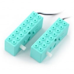 Мотор с редуктор 1:48, 6V 280RPM, Lego съвместим — 2бр