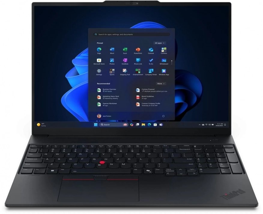 Лаптоп Lenovo ThinkPad E16 G3, 16", Intel Ultra 7, 16GB RAM, 1TB SSD