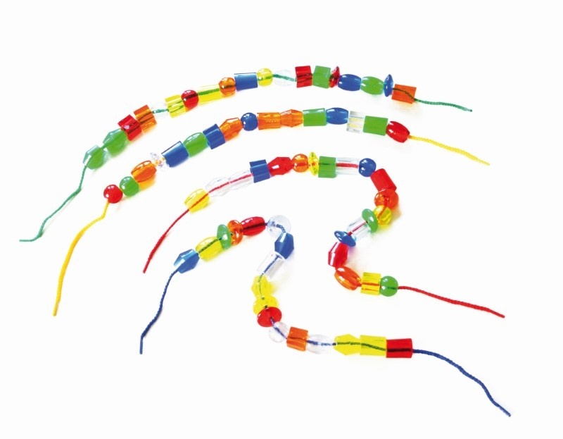 CrystalBeads – прозрачни акрилни мъниста за нанизване (360 бр.)