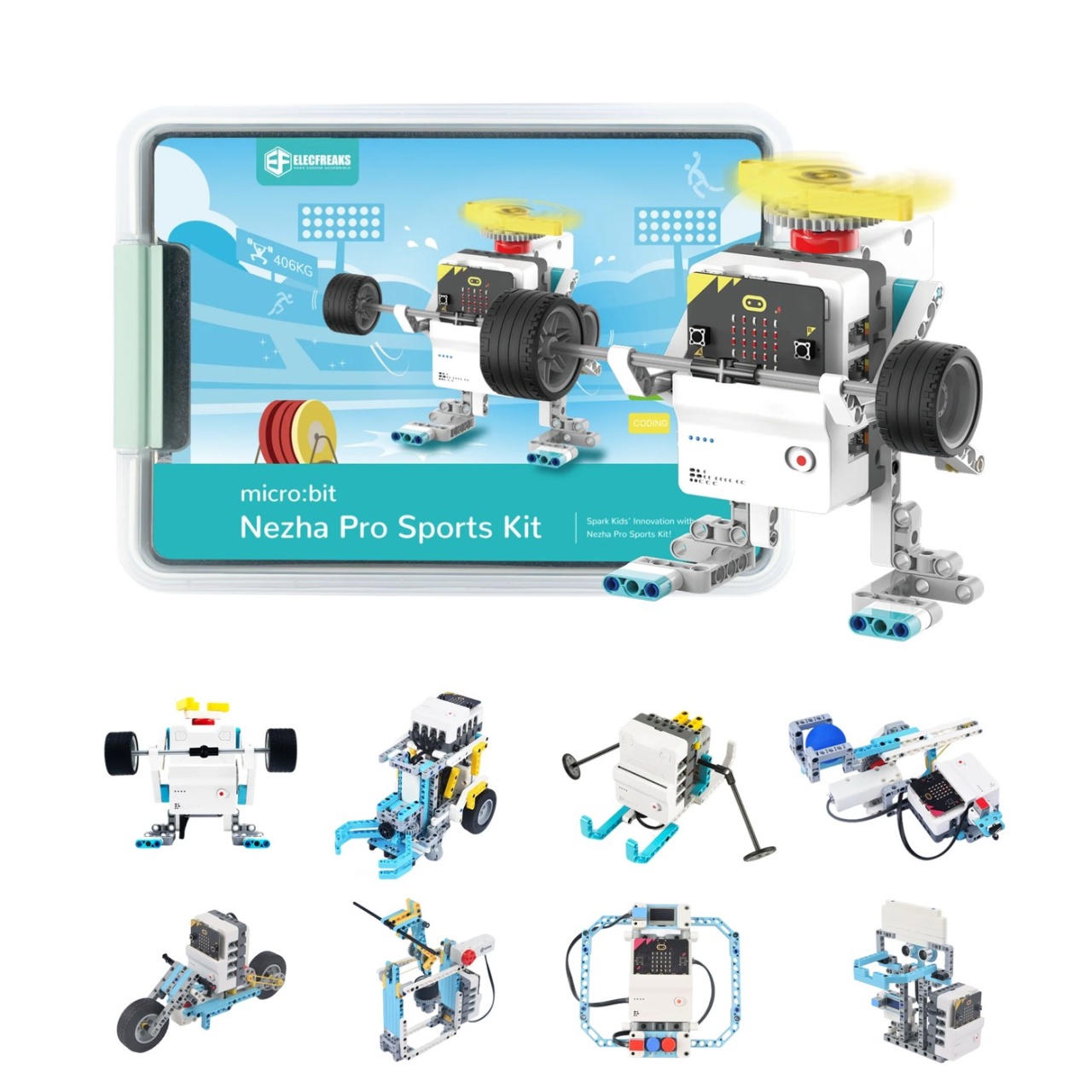 Nezha Pro Sports - комплект за спортна роботика с micro:bit