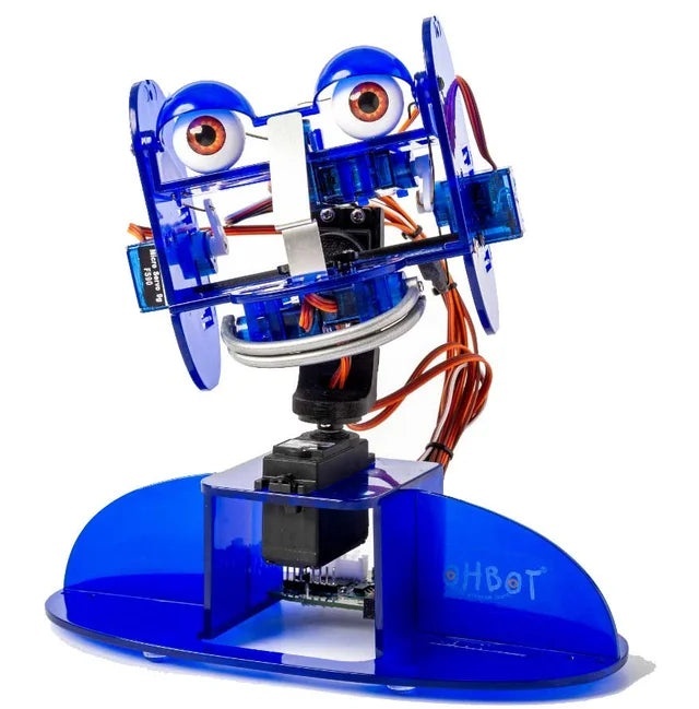 Ohbot 2.2 — програмируем робот с изразително лице (сглобен)