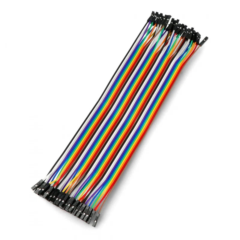 Cabluri de conectare mamă-mamă 20 cm, 40 buc.