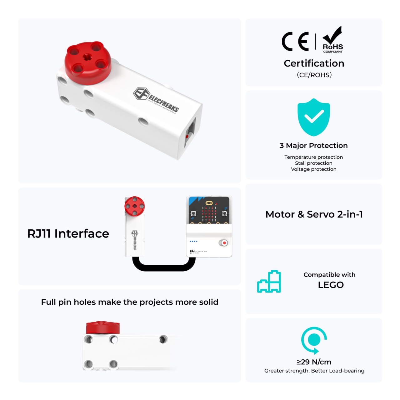 Мотор PlanetX Smart Brick