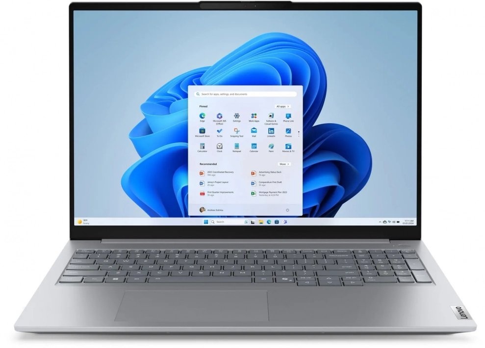 Лаптоп Lenovo ThinkBook 16 G8, 16", Intel Ultra 7, 16GB RAM, 512GB SSD