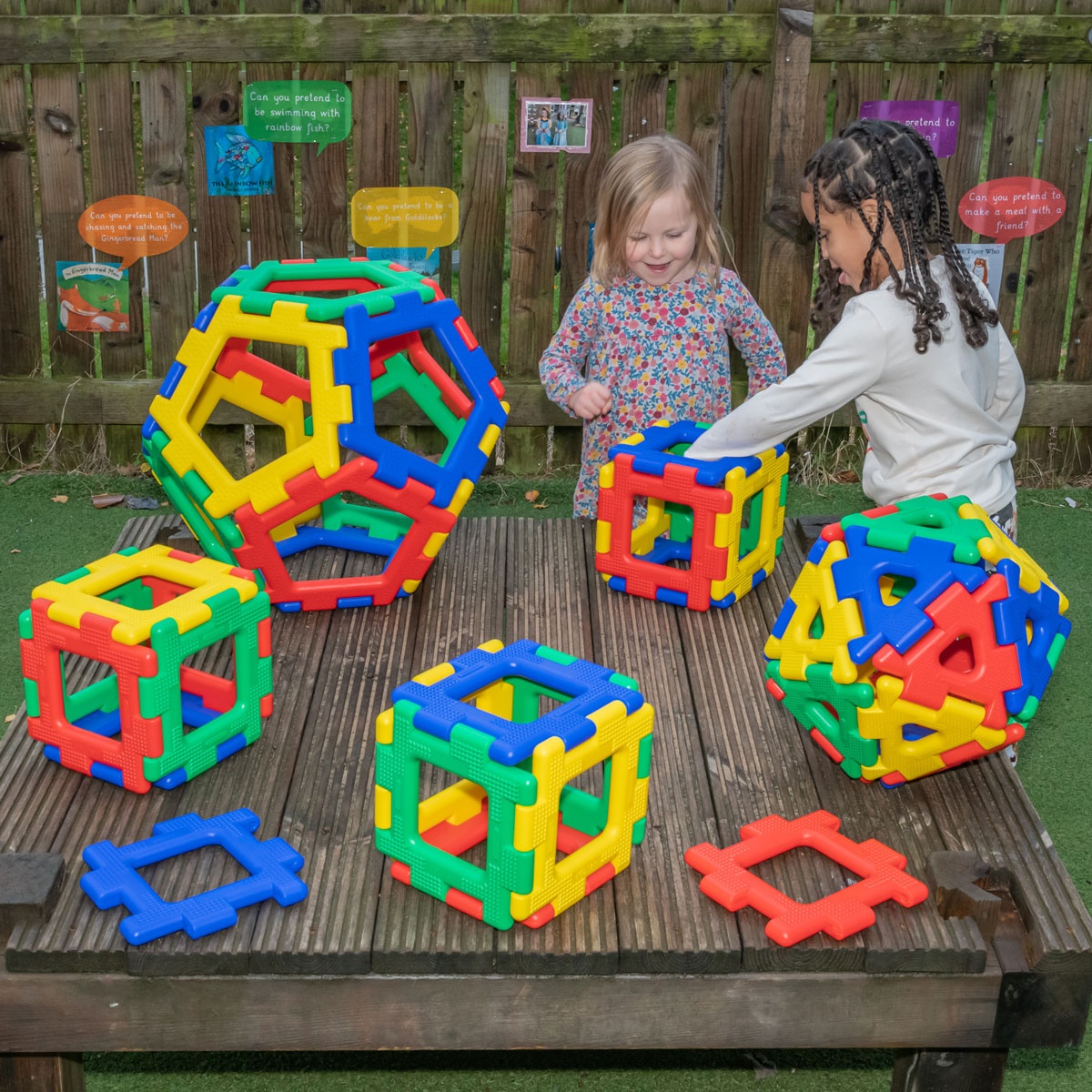 Polydron Гигантски комплект Платонови тела