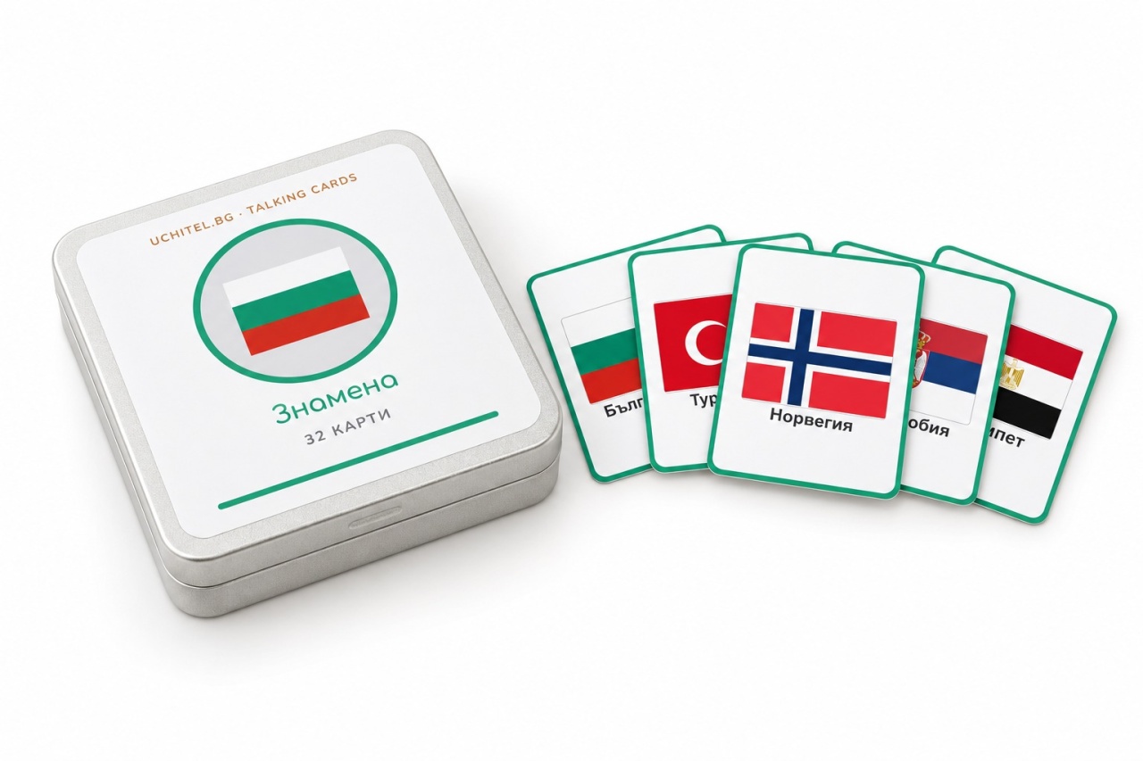 Карти за говорещо табло: Знамена, 32 бр