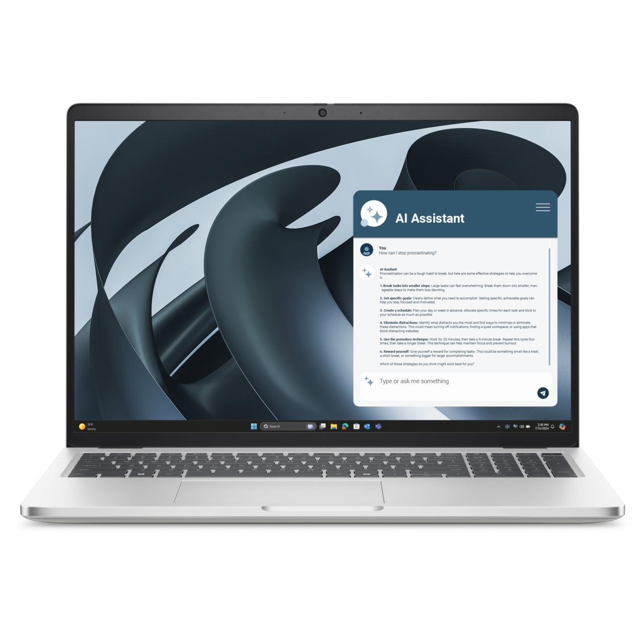 Лаптоп Dell Pro 16 Plus PB16255, 16", Ryzen AI 5 PRO, 16GB RAM, 512GB SSD