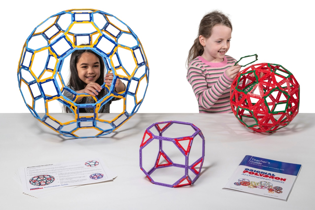 Polydron Frameworks Архимедови тела стандартен комплект