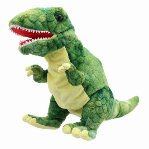 Кукла за театър T-rex, серия Бебета динозаври, 35 см.