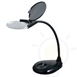 Лупа Zeno Lamp ZL7 Black
