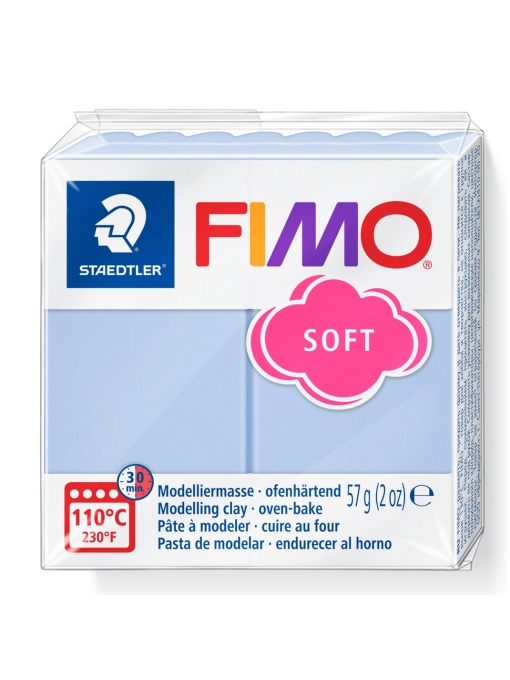 Полимерна глина Staedtler Fimo Soft, 57 g,син T31