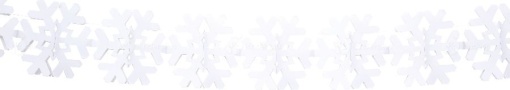 Хартиени гирлянди Снежинки