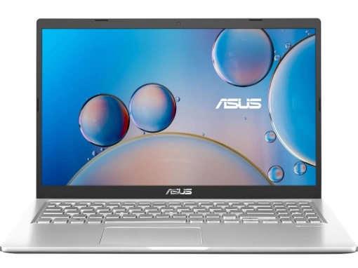 Asus X515EA-BQ322 Лаптоп с процесор Intel Core i3-1115G4 3.0 GHz (6M Cache, up to 4.1 GHz), 15.6" FHD (1920x1080) дисплей, DDR4 8GB (4 GB on BD) памет, 512G PCIEG3 SSD диск, без операционна система, Transparent Silver цвят.